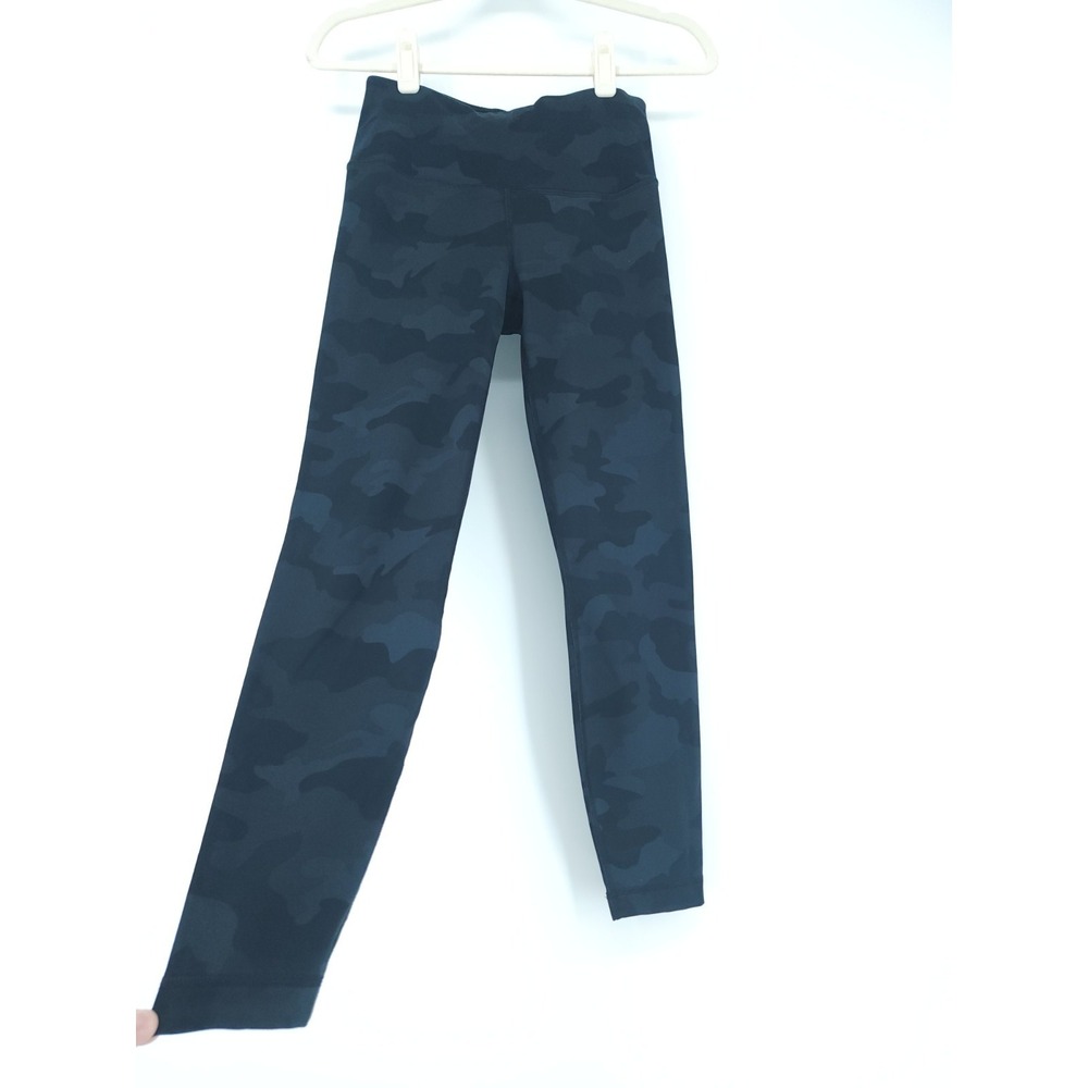 Yogalicious Lux High-Waist Camo Leggings Womens Sz S Black Gray Gym Yoga Stretch - Picture 2 of 10